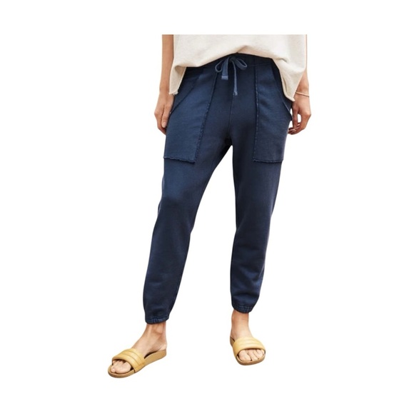 Frank & Eileen Eamon Jogger Pant in Blue Size Small. - Picture 1 of 12